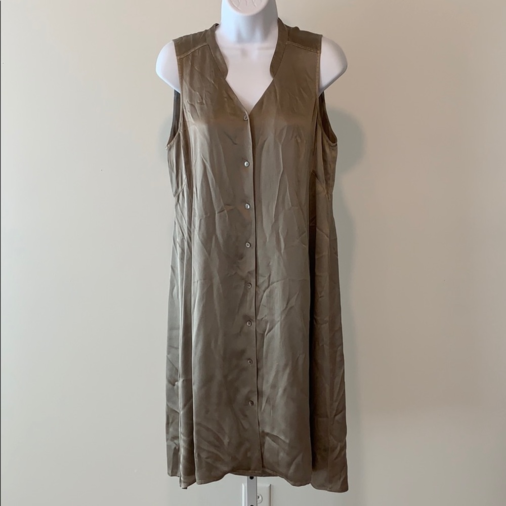 Eileen Fisher 100% Silk Dress